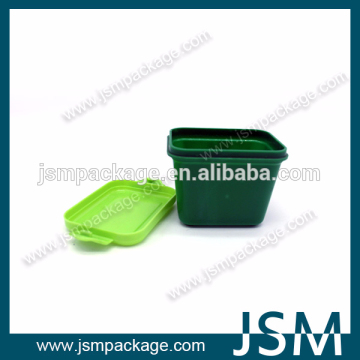 rectangular pyramid plastic food grade container for bean paste