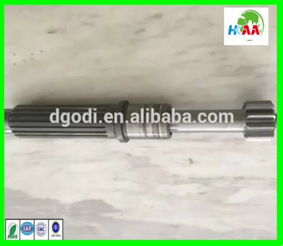 Manufacture provide high quality cnc machining gear shaft for cars assessories
