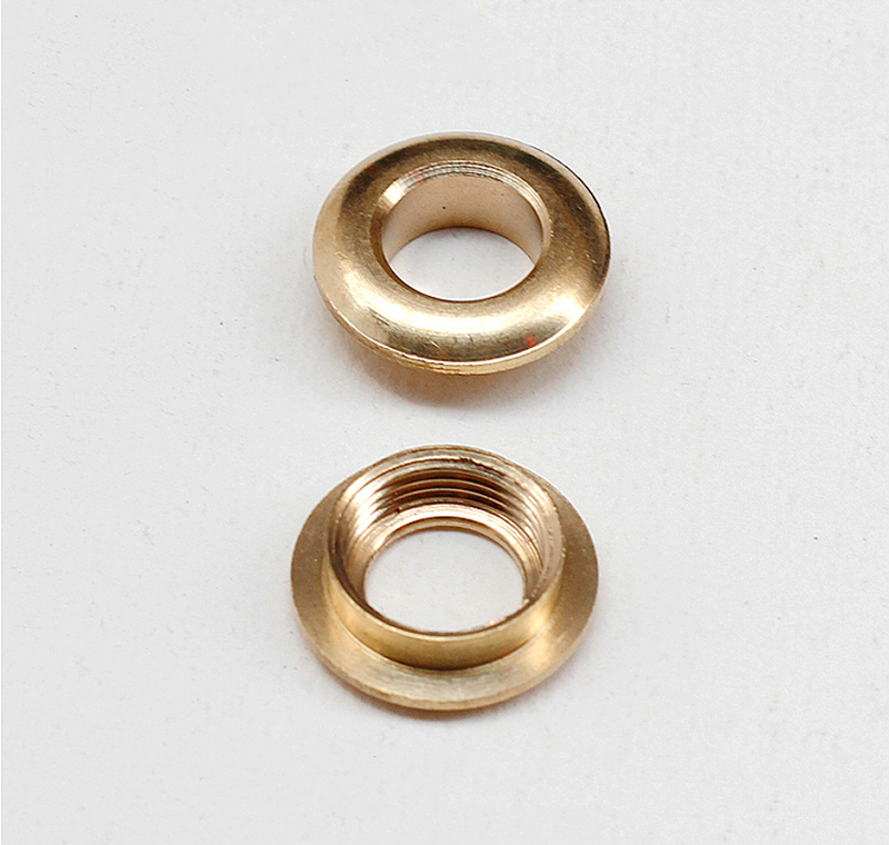 5-15mm Inner Solid Brass Curved Side Garment Eyelets For Bag Hat Clothes Jeans Leather Craft Chocker Decoration Diy Accessories