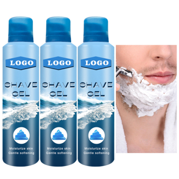 Customizable Shaving Gel Foam for Men's Beards - Factory Production