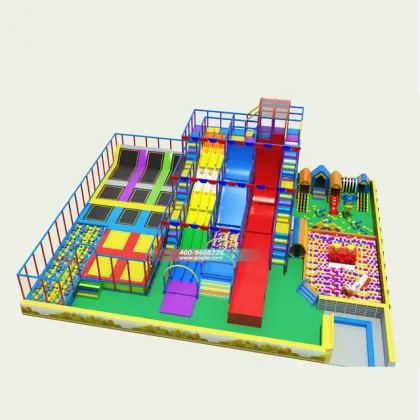 Custom Size Amusement Park: Complex Sports Indoor Playground Equipment for Kids