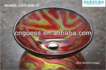 Modern glass basin (GS33-RHC25)