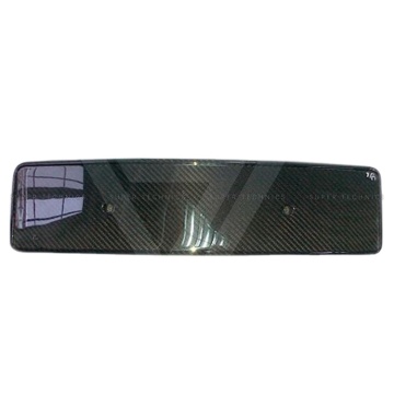 Frame di targa in fibra di carbonio in stile RS per Audi TTS MK2 2008-2014