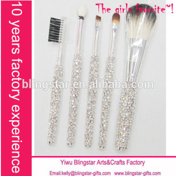 diamond crystal makeup brush set wholesale