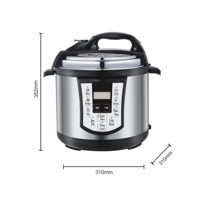 Smart Large Capacity Electric Pressure Cooker for Professional Chicken Cooking