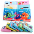 Baby Soft Cloth Books Infant Early Cognitive Development Educational Read Toys Fruit Animal Cognition For 0 To 12 Months Baby