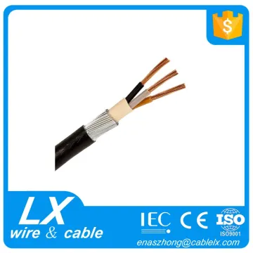 New 0.6/1kv cu/pvc/swa/pvc Copper Core PVC insulated Power Cable Guangzhou