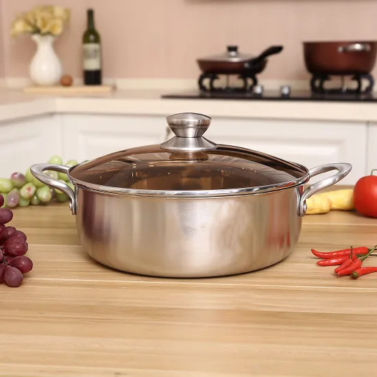 Best Selling Food Grade Classical Stainless Steel Soup Pot