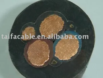 good quality of rubber flexible H07RN-F /H05RN-F cable for mining