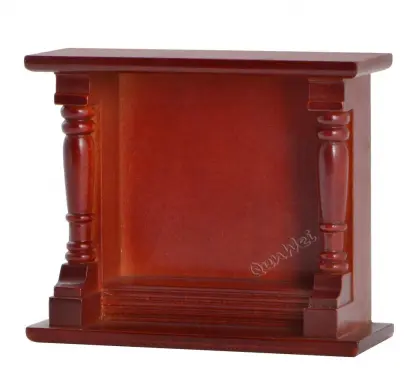 Doll's Furniture Wooden Fireplace Miniature Accessories