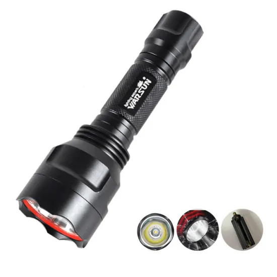 WARSUN Outdoor IPX6 Waterproof Flashlight: A Multifunctional Tactical Light