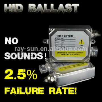 regular bulb sets with regular 35w ac ballasts