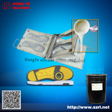 Silicone rubber for shoe mold making