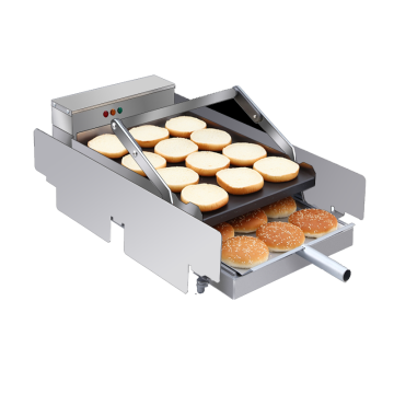 Elektrische Burgermaschine: Gewerter Hamburger Bun Toaster und Ausrüstung machen