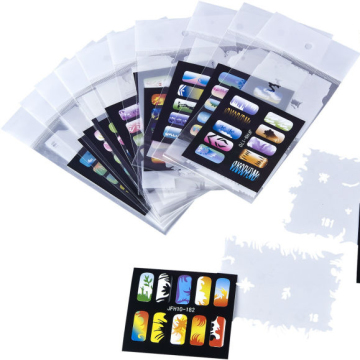 Airbrush Nail Stencil Books for Nail and Body Art