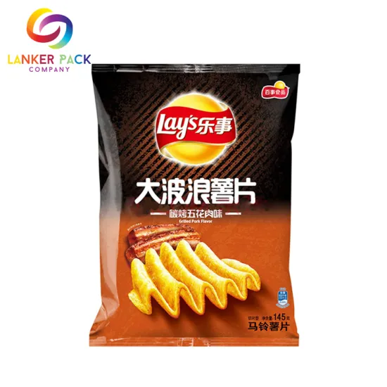 Food Grade Custom Laminated Material Potato Chips Bag