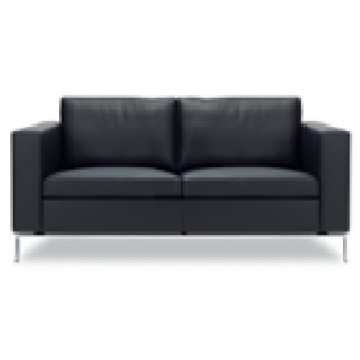 Canapé de bureau moderne avec 1 + 2 + 3 sièges en cuir