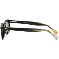 Classic Oval Bullhorn Sunglasses