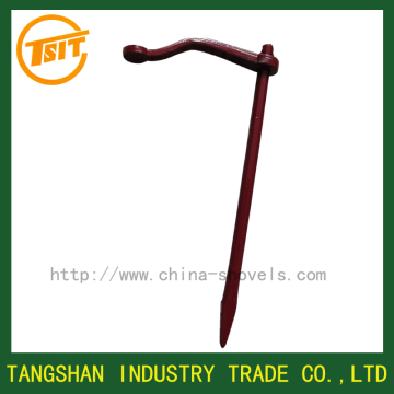 Constructions tools mason peg forged mud fork