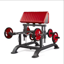 gym equipment plate loaded Adjustable Standing Curl Bench