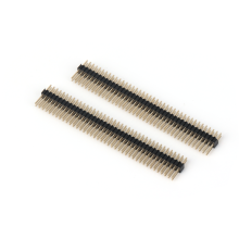 180 grados 1.27 mm de encabezado de pin de doble fila