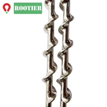 Helical Blade Spiral Screw Shaft Components for Conveyors