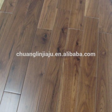 Top quality Smoothed black American walnut hardwood flooring
