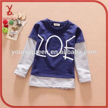 KT57 children's cartoon T-shirt cotton boy stitching T-shirt
