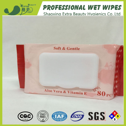 80PCS Skin Care Hygiene Baby Wipes