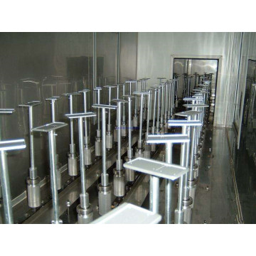 Automatic panel painting production line