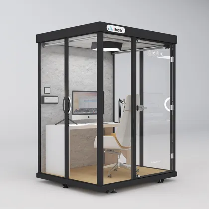 recording studio a frame house Office Recording Pods