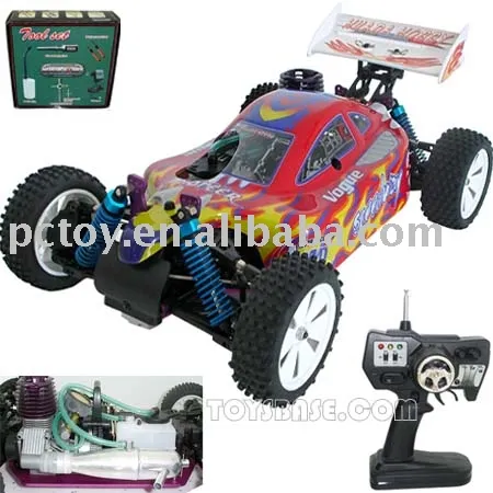 1:10 RC Gas 4WD Hi-Speed Buggy with 18 Engine