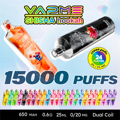 VAPME SHISHA Hookah 15000 Puffs