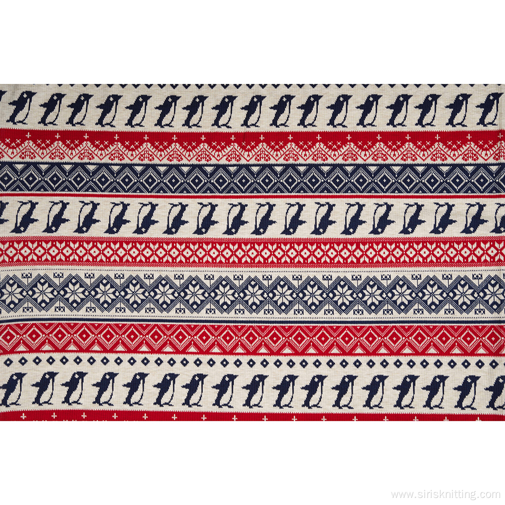 Polynesian Custom Printing Cute Fabric Rib Digital Printed