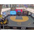 ENLIO FIBA ​​3X3 GOEDERWOORDEN Basketbal Sport In elkaar grijpende tegels