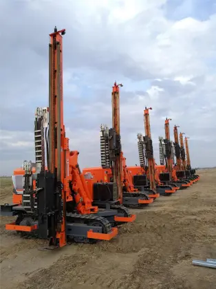 Solar Piling Machine Hydraulic Impact Hammer Pile