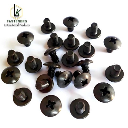 Стальной винт с крестообразной головкой и крепежной головкой