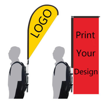 Sunshine Custom Outdoor Marketing Backpack Flags and Banners
