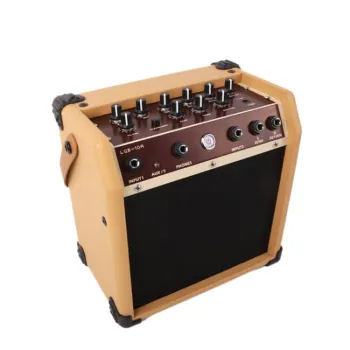 10W Rechargeable Battery-Powered Bluetooth Guitar Amplifier