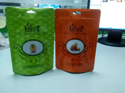 Customized Pistachio Nuts Packaging Bags Food Stand Up Pouch