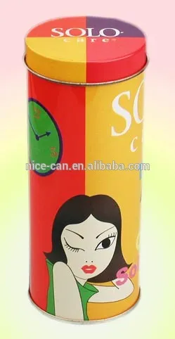 oval, Tin can with delicate design for crisps potato chips tin box chips food packaging metal box