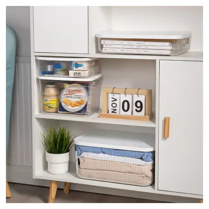 Sustainable Stocked Supplies Home Kitchen Storage Cabinet