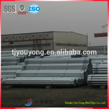 BS1387 class b galvanized steel pipe