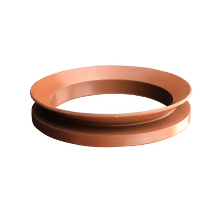 Rotary sealing ring for dustproof of construction machinery