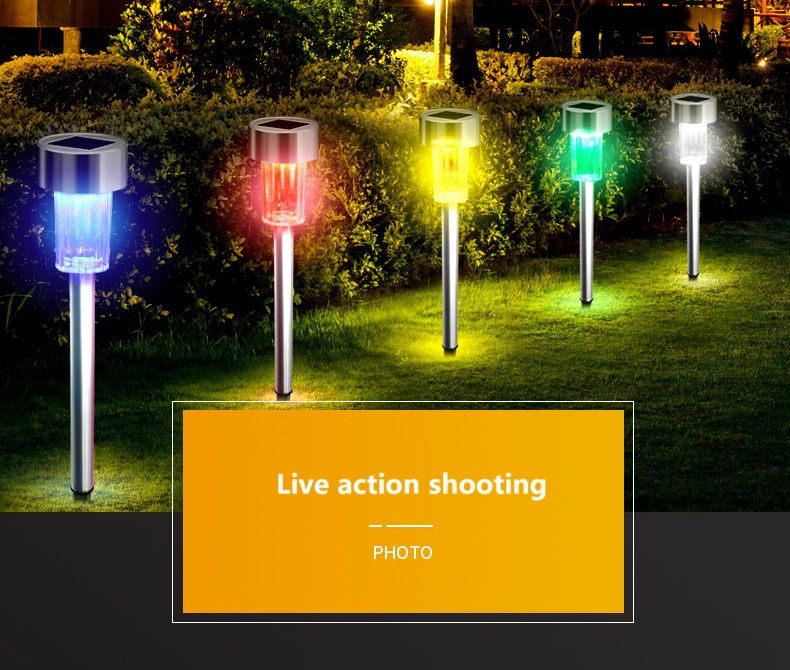 Stainless Steel Solar Garden Light