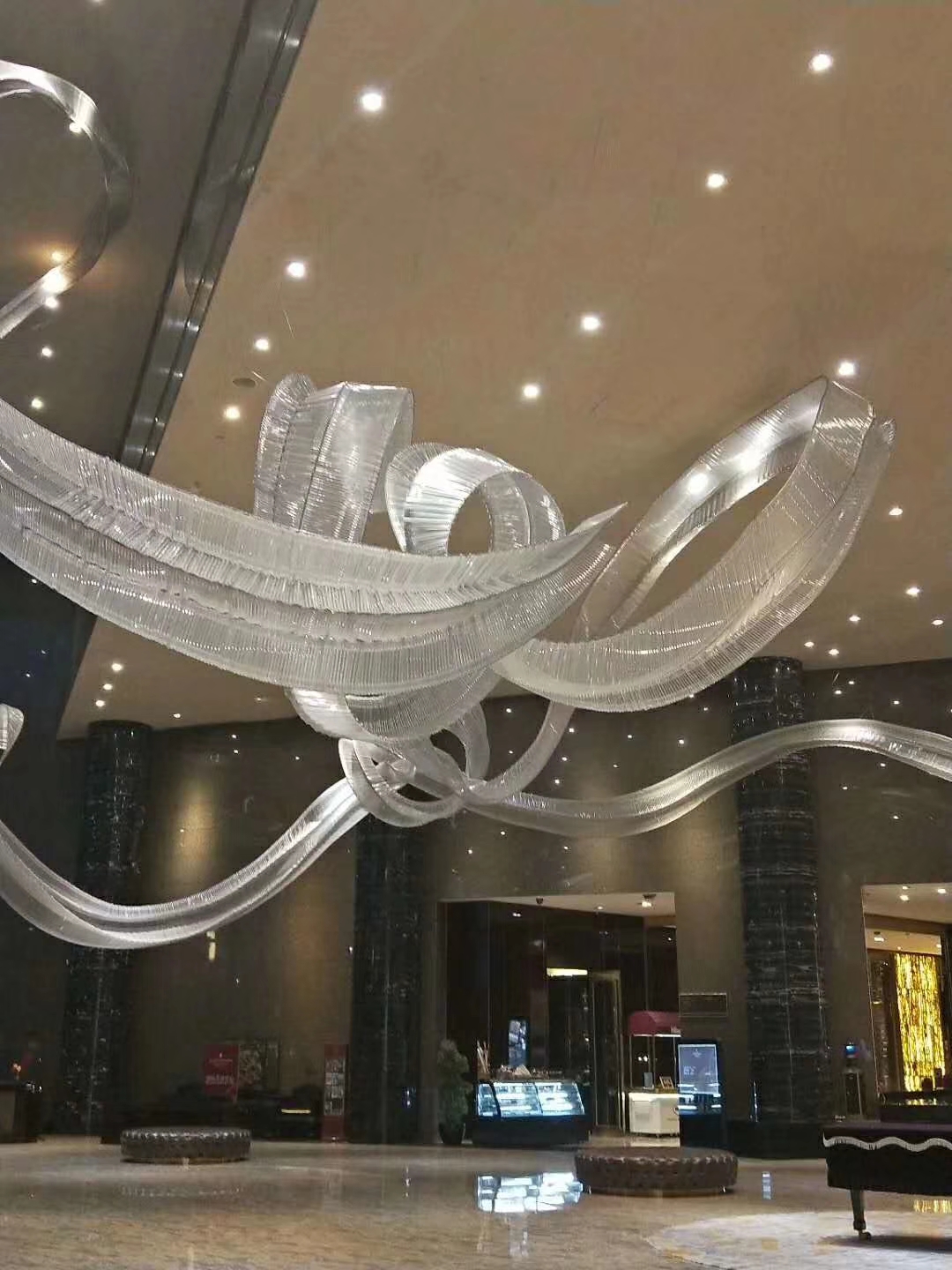 Snake chandelier 2