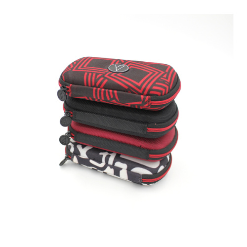 Custom durable dustproof eva nylon earphone case with printing