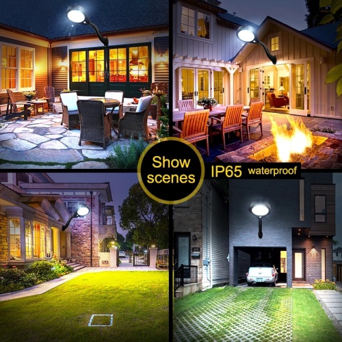 Solar Wall Light 61 LED 800lm Outdoor