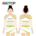Benutzerdefinierte Sublimation Cheerleading Uniformen