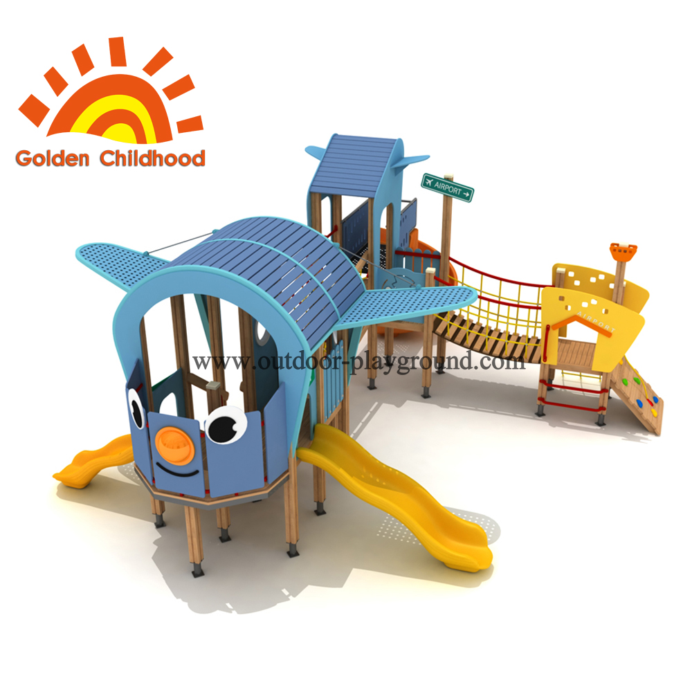 Helicopter Outdoor Playground Equipment For Children